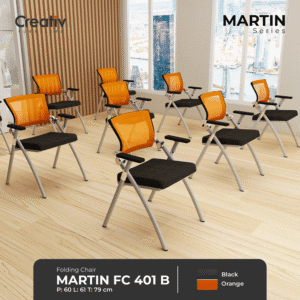 Creativ Furniture_Martin FC 401 B_Folding Chair_Kursi Lipat_Kursi_Kursi Sekolah_Kursi Belajar_Kursi Kuliah_Ruang Kelas_Ruang Sekolah_Ruang Kerja