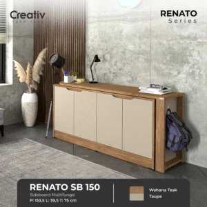 Creativ Furniture_Renato SB 150_Sideboard_Meja Sudut_Ruang Keluarga_Ruang Kerja