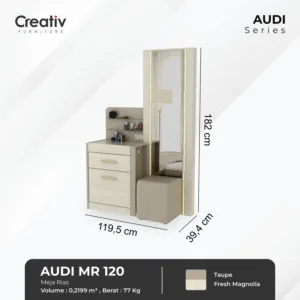 Audi MR 60_Meja Rias_Ruang Tidur_Meja Dandan_Meja Make Up_Creativ Furniture