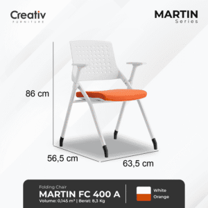 Creativ Furniture_Martin FC 400 A_Folding Chair_Kursi Lipat_Kursi_Kursi Sekolah_Kursi Belajar_Kursi Kuliah_Ruang Kelas_Ruang Sekolah_Ruang Kerja