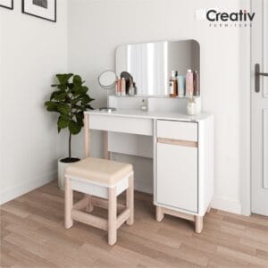 Dacia MR 100_Meja Rias_Meja Dandan_Meja Kaca_Meja Kamar_Ruang Kamar_Kamar Tidur_Creativ Furniture