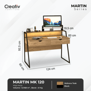 Martin MK 120_Meja Kerja_Meja Resepsionis_Meja Kasir_Ruang Kerja_Ruang Kantor_Creativ Furniture