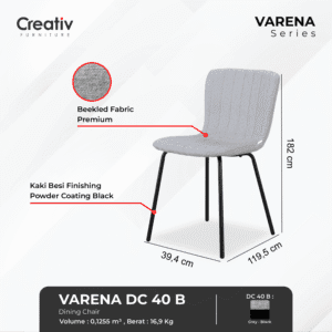 Varena DC 40 A & B_Dining Set_Meja Makan_Kursi Makan_Set Meja dan Kursi Makan_Kursi Dapur_Ruang Dapur