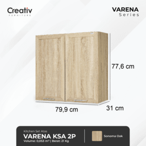 Varena KSA 2P_Kitchen Set_Kitchen Set Atas_Lemari Dapur_Ruang Dapur_Dapur