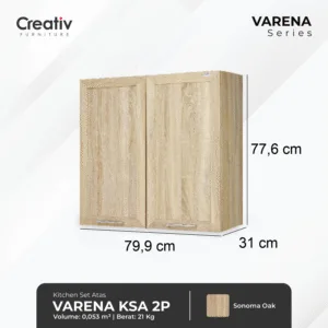 Varena KSA 2P_Kitchen Set_Kitchen Set Atas_Lemari Dapur_Ruang Dapur_Dapur
