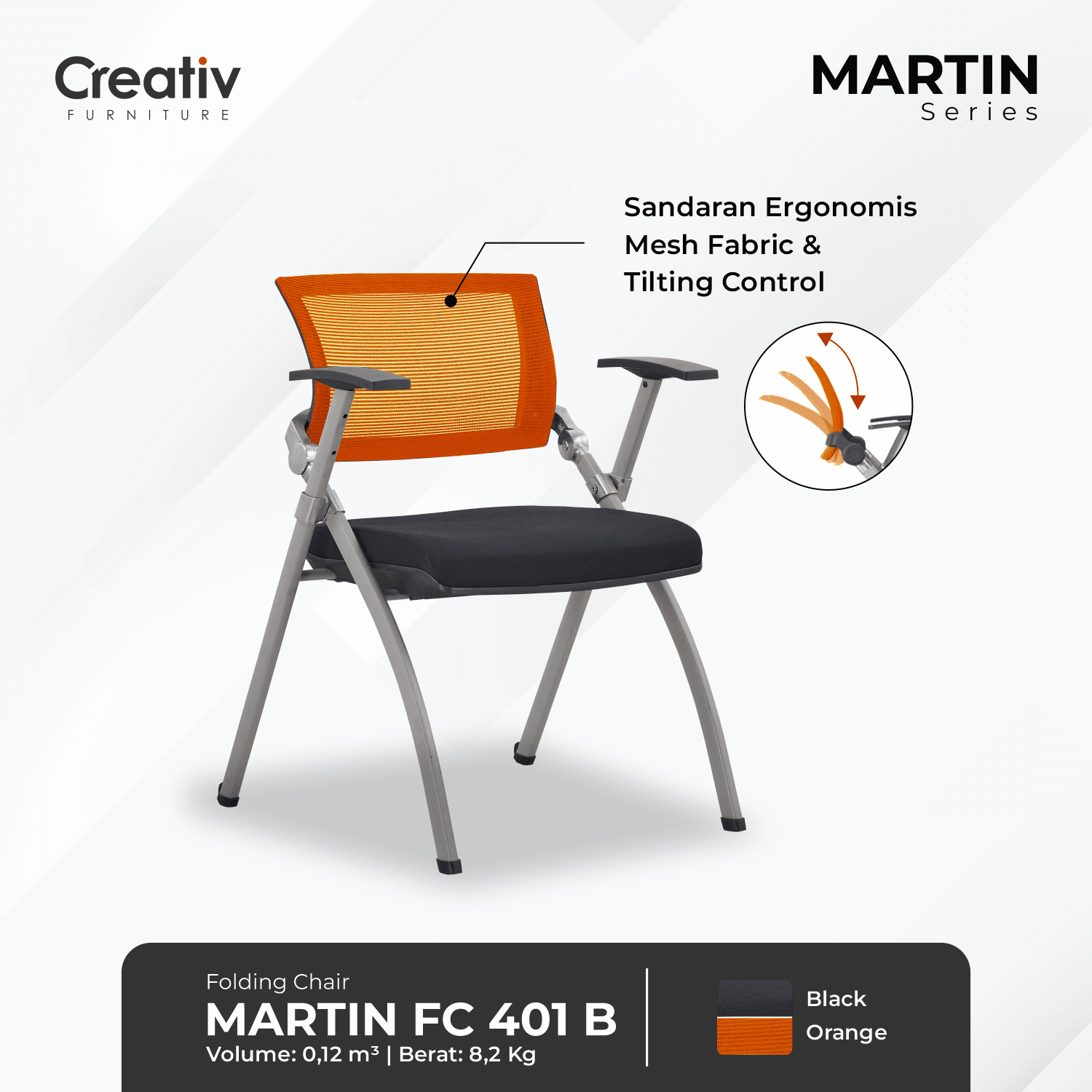 4. Creativ Furniture_Martin FC 401 B_Folding Chair_Kursi Lipat_Kursi_Kursi Sekolah_Kursi Belajar_Kursi Kuliah_Ruang Kelas_Ruang Sekolah_Ruang Kerja_Copywriting_Rev2