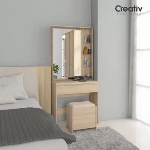 Acura MR 80_Meja Rias_Meja Dandan_Meja Kaca_Meja Kamar_Ruang Kamar_Kamar Tidur_Creativ Furniture