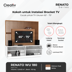 Wall Unit_Rak TV_Buffet_Meja TV_Divider_Creativ Furniture