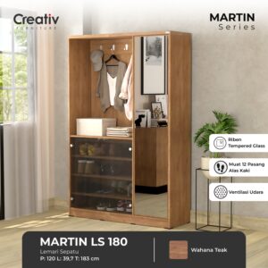 Martin LS 120_Lemari Sepatu_Lemari_Rak Seoatu