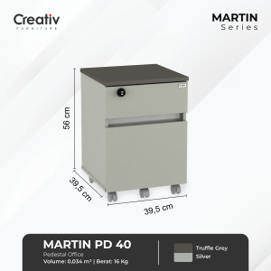Martin PD 40_Pedestal Office_Nakas Kantor_Kantor_Creativ Furniture
