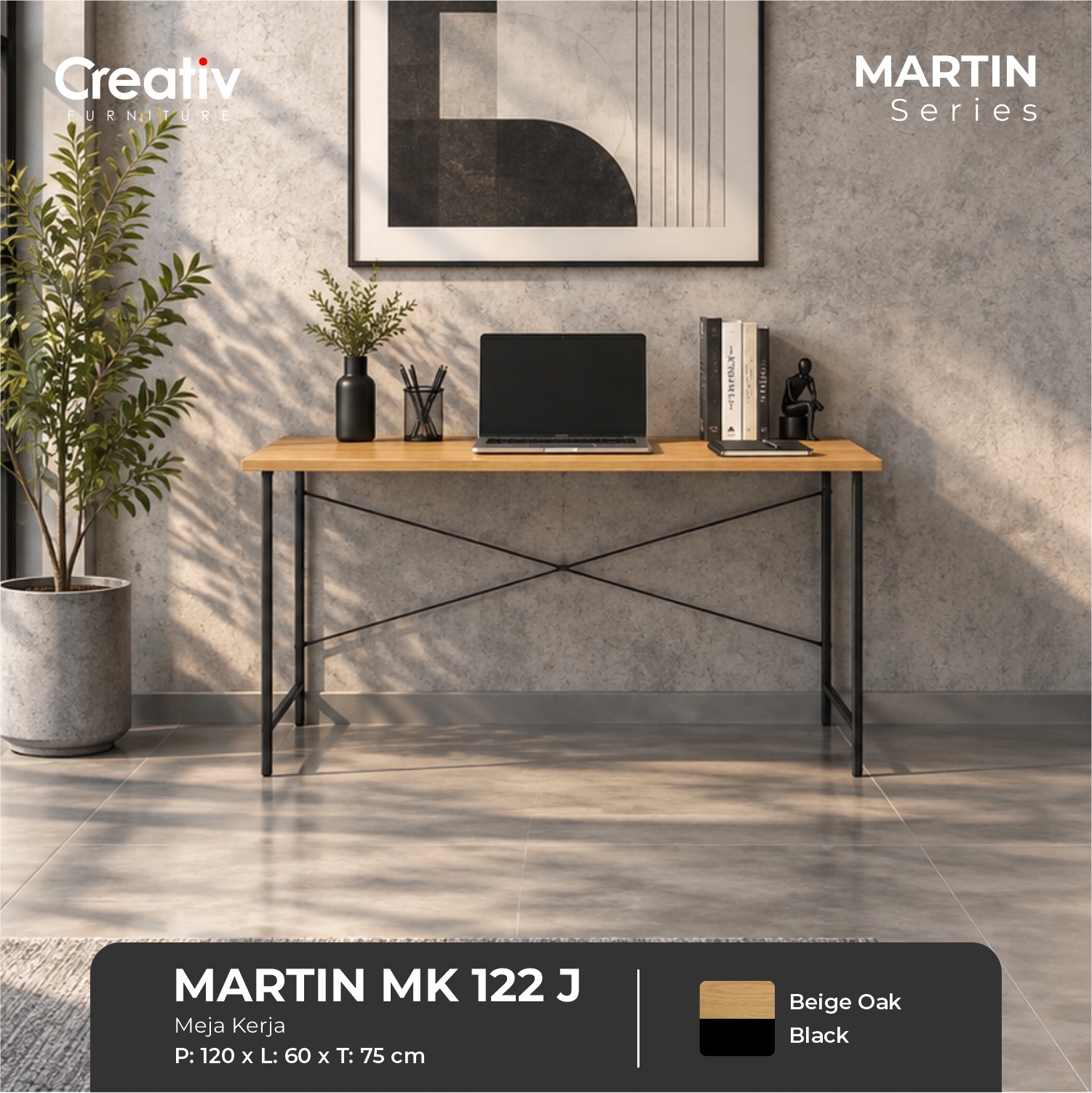 Meja Kerja_Ruang Kantor_Creativ Furniture
