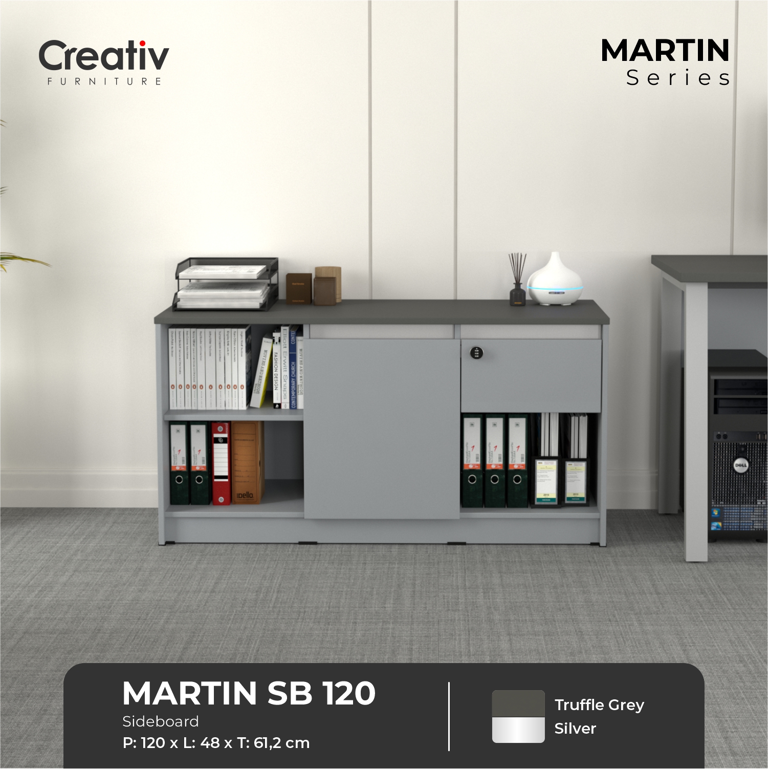 Sideboard Kantor_Ruang Kerja_Creativ Furniture