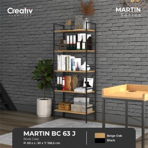 Martin BC 63 J_Rak Buku_Book Case_Creativ Furniture